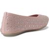 Skechers Women’s Cleo Point-Gleam N Glow Ballet Flat(Rose)