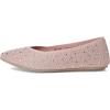 Skechers Women’s Cleo Point-Gleam N Glow Ballet Flat(Rose)