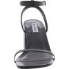 Steve Madden womens AudrinaHeeled Sandal(Black Leather)