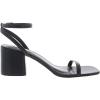 Steve Madden womens AudrinaHeeled Sandal(Black Leather)