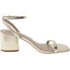 Steve Madden womens AudrinaHeeled Sandal(Gold Leather)