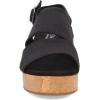 TOMS Women’s, Claudine Sandal(Black)