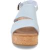 TOMS Women’s, Claudine Sandal(Blue)