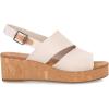 TOMS Women’s, Claudine Sandal(Natural Yarn Dye)