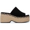 TOMS Women’s, Laila Mule Sandal(Black Suede)