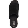 TOMS Women’s, Laila Mule Sandal(Black Suede)