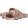 bebe Women’s Slide Sandal(Rose Gold)