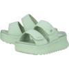 Hey Dude Delray Slide Classic – Sandals for Women – Textile and Synthetic Upper – Cotton Lining – EVA Outsole(Jade)