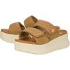 Hey Dude Delray Slide Classic – Sandals for Women – Textile and Synthetic Upper – Cotton Lining – EVA Outsole(Tan)