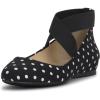 Black/White Polkadot Print
