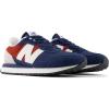 Nb Navy/Brick Red/White