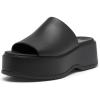 SOREL Women’s Dayspring Slide Sandals(Black  Black)