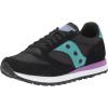 Saucony Unisex Jazz 81 Sneaker(Black/Turquoise)