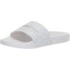 bebe Women’s Slide Sandal(White)