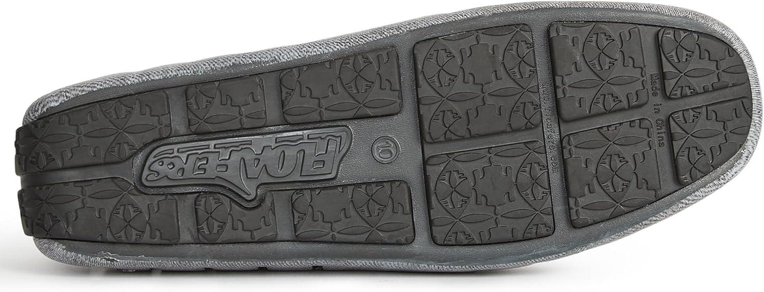 imageFloafers Mens Country Club Driver PrintBlack Denim