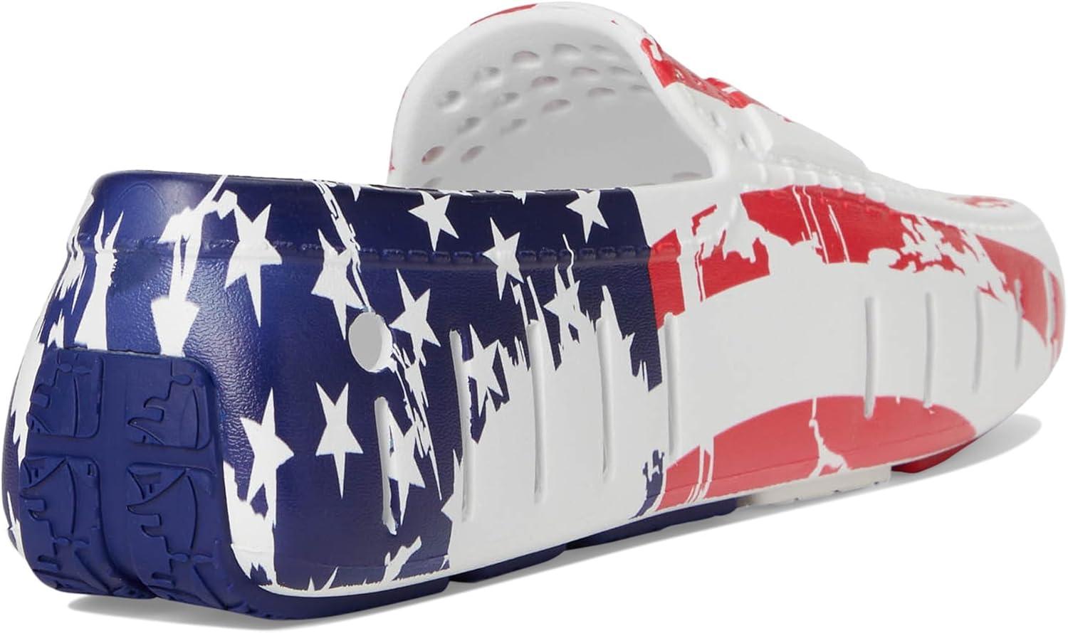 imageFloafers Mens Country Club Driver PrintOld Glory