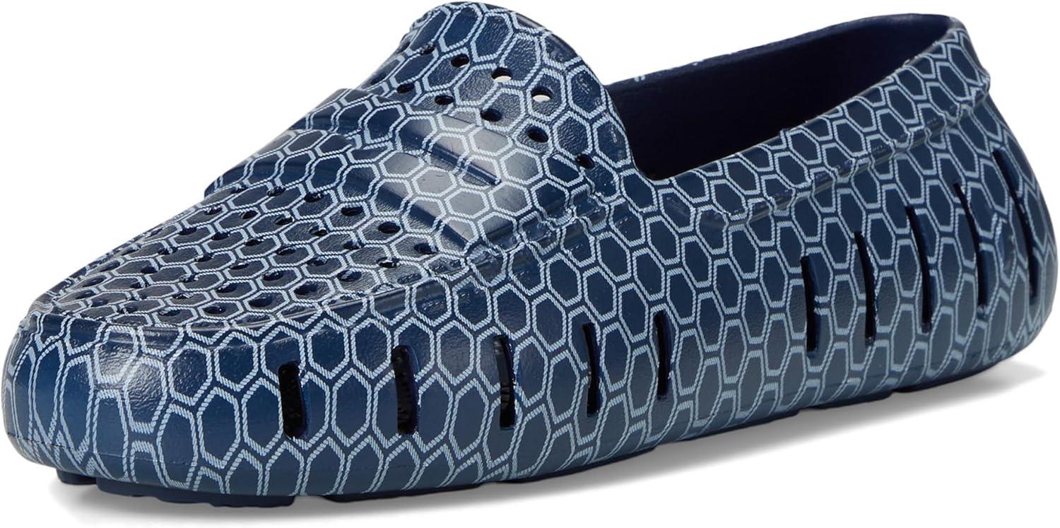 imageFloafers Womens Posh Driver Print Boat ShoeNavy HexNavy
