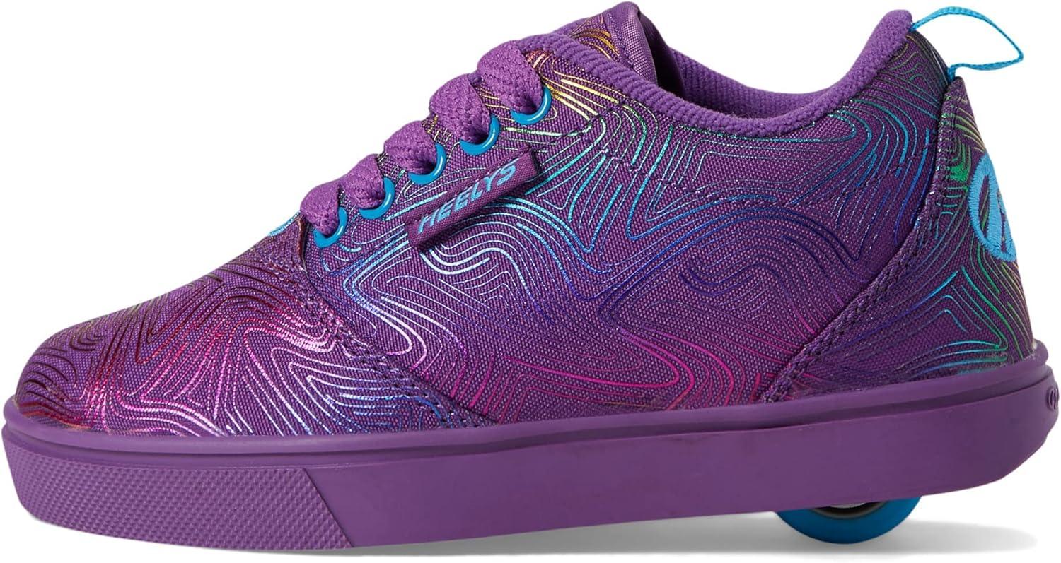 imageHEELYS UnisexAdult LowtopPurple Rainbow