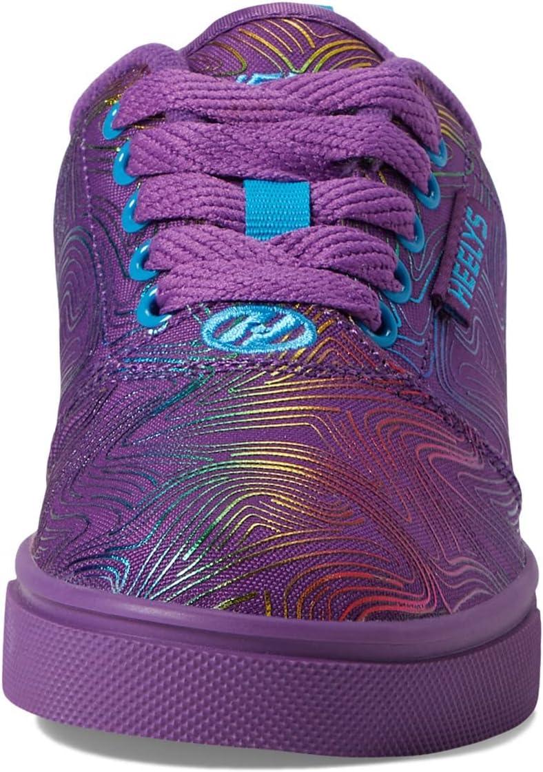 imageHEELYS UnisexAdult LowtopPurple Rainbow