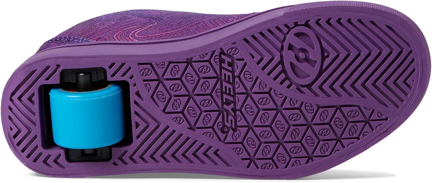 imageHEELYS UnisexAdult LowtopPurple Rainbow