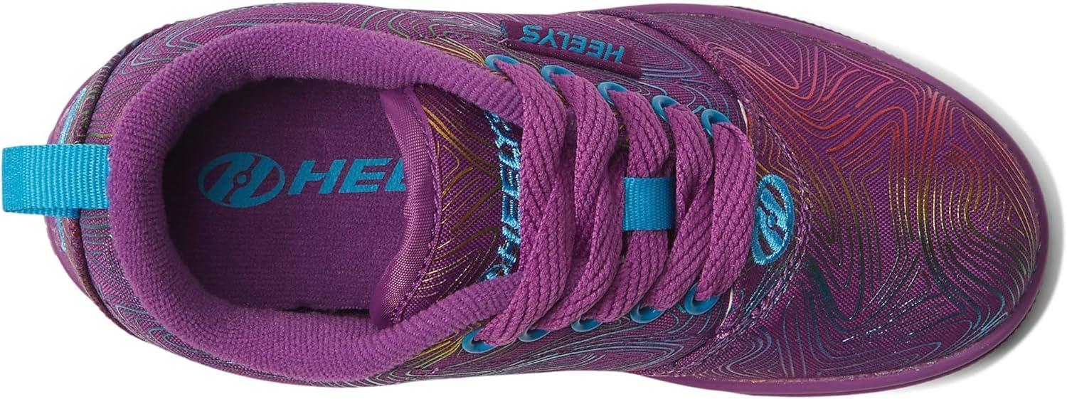 imageHEELYS UnisexAdult LowtopPurple Rainbow