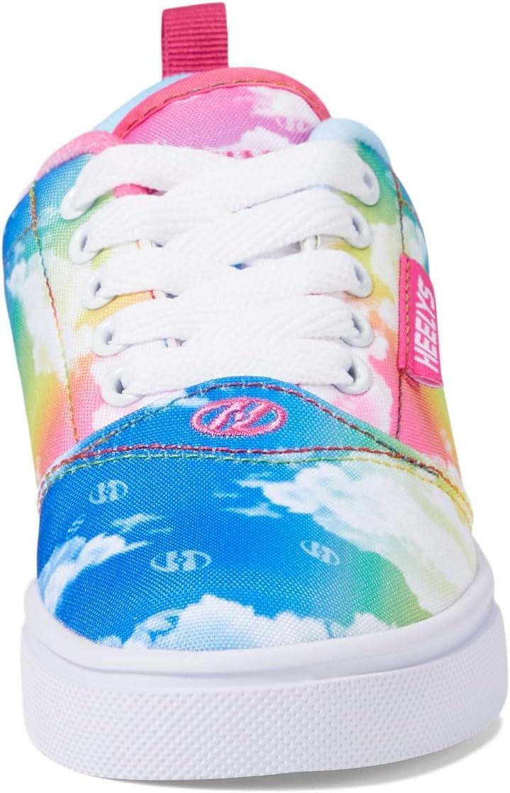 imageHEELYS UnisexAdult LowtopRainbowPinkWhite