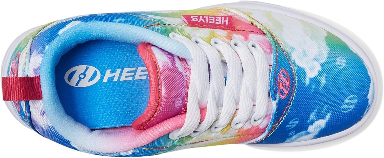 imageHEELYS UnisexAdult LowtopRainbowPinkWhite