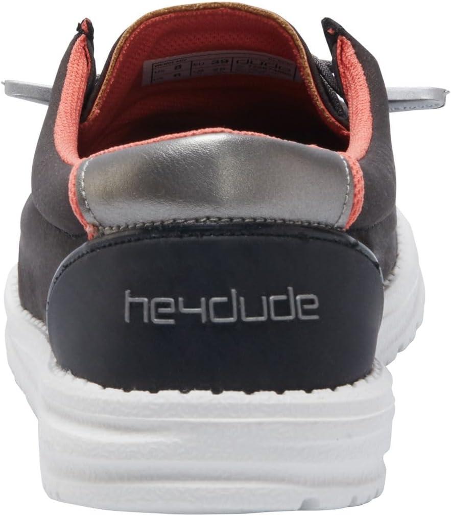 imageHey Dude Womens Lily Multiple Colors Womens Shoes Womens Lace Up Loafers Comfortable ampamp LightWeightAdv Black