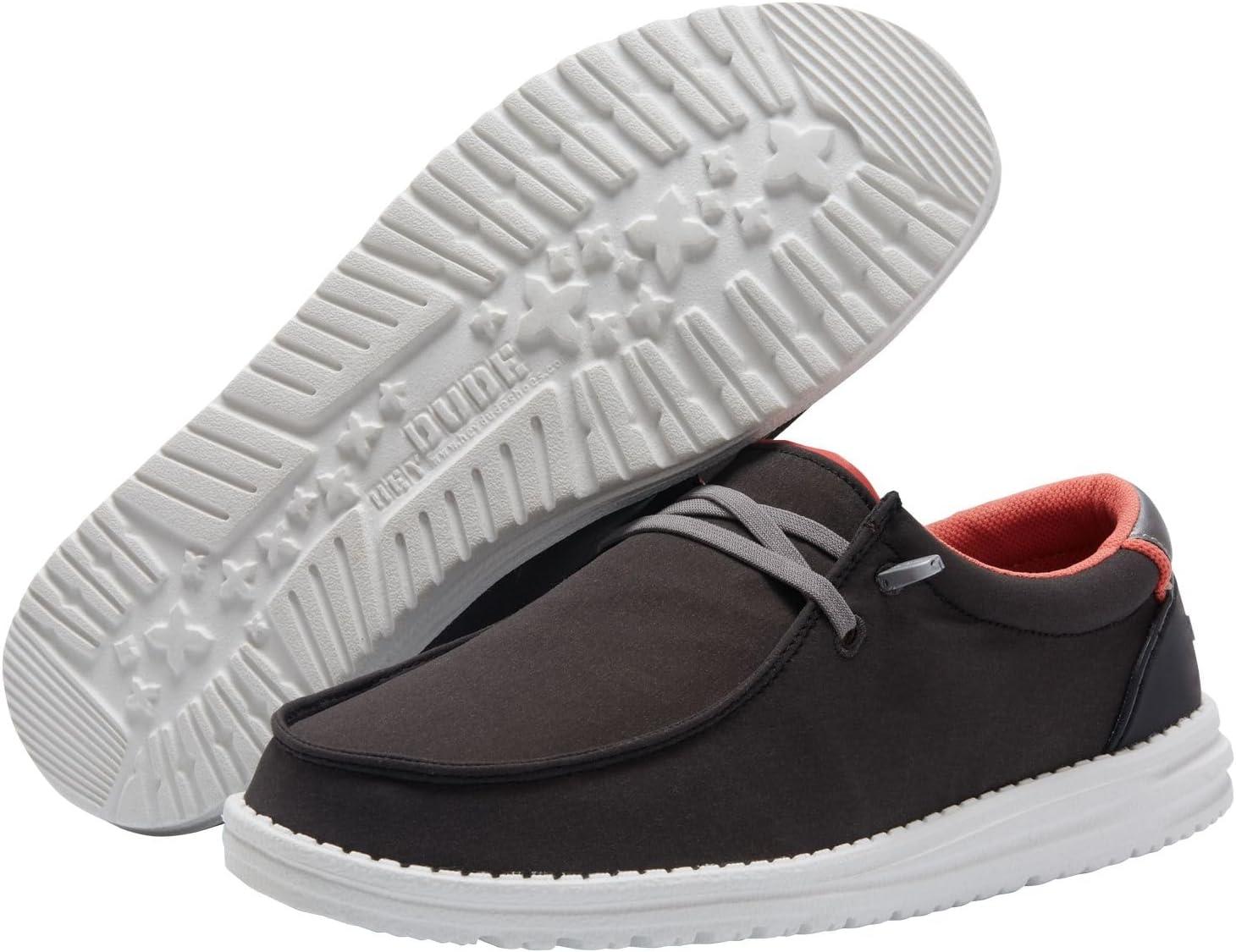 imageHey Dude Womens Lily Multiple Colors Womens Shoes Womens Lace Up Loafers Comfortable ampamp LightWeightAdv Black