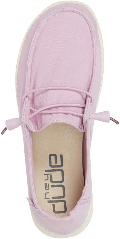 imageHey Dude Womens Lily Multiple Colors Womens Shoes Womens Lace Up Loafers Comfortable ampamp LightWeightLilac