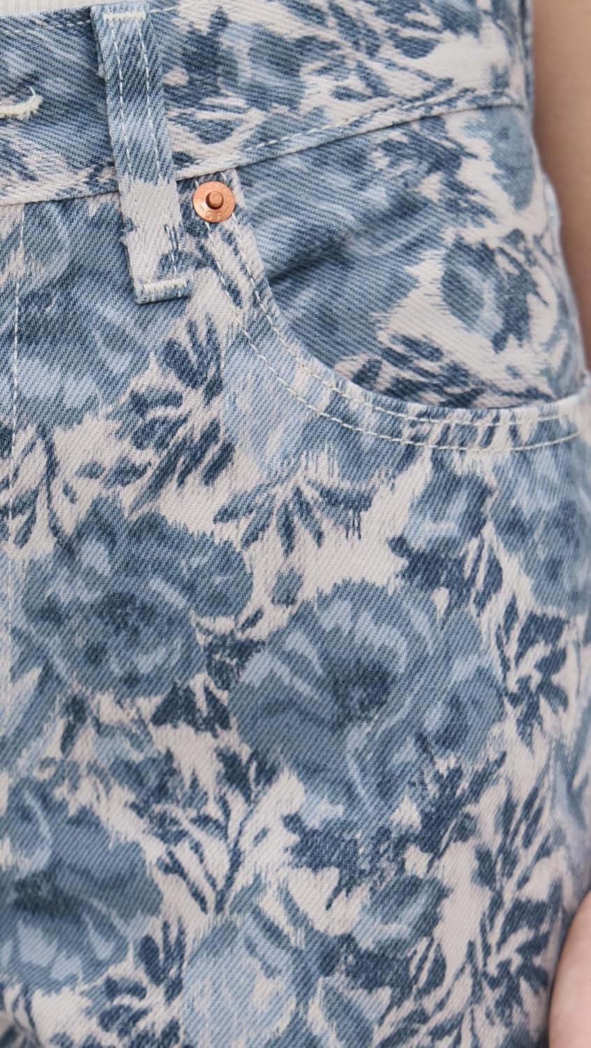 imageLevis Womens 501 90s AnkleOphelia Floral