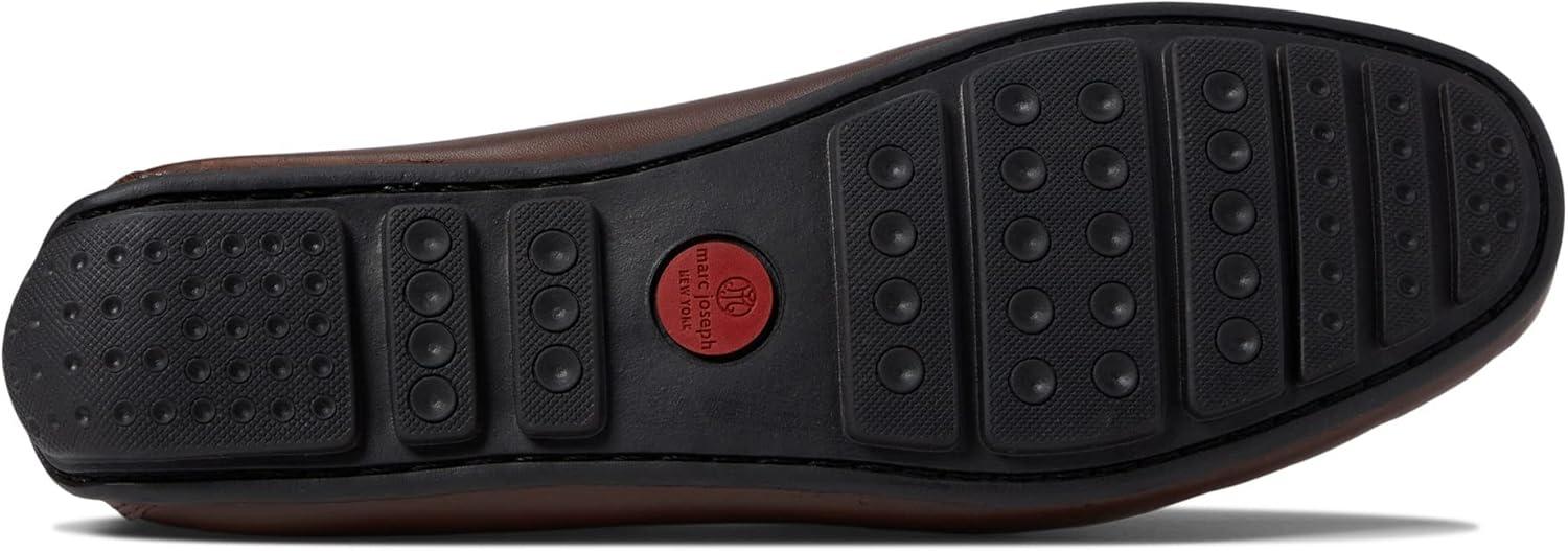 imageMens Genuine Leather Casual Slip on TieBow LoafersBrown Napa