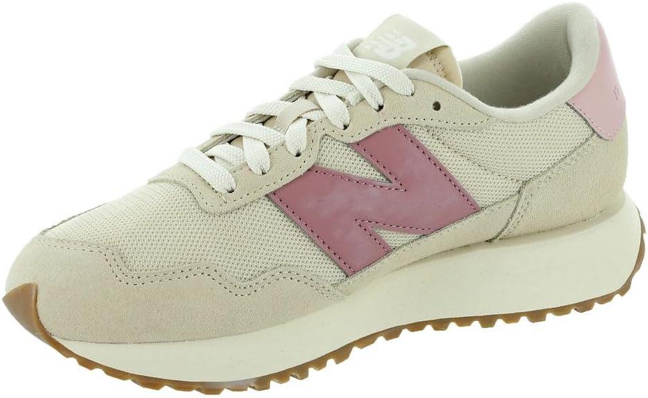 imageNew Balance Womens 237 V1 SneakerSandstoneRosewoodOrb Pink