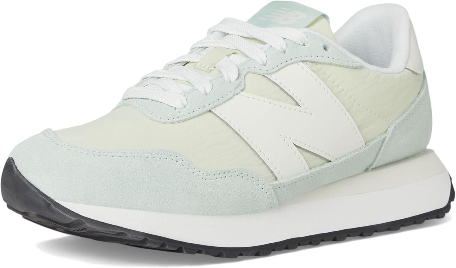 imageNew Balance Womens 237 V1 SneakerSea SaltSilver Metalic