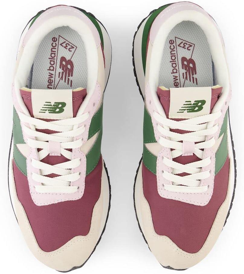 imageNew Balance Womens 237 V1 SneakerWashed BurgundyDecember SkyNori