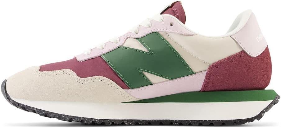 imageNew Balance Womens 237 V1 SneakerWashed BurgundyDecember SkyNori