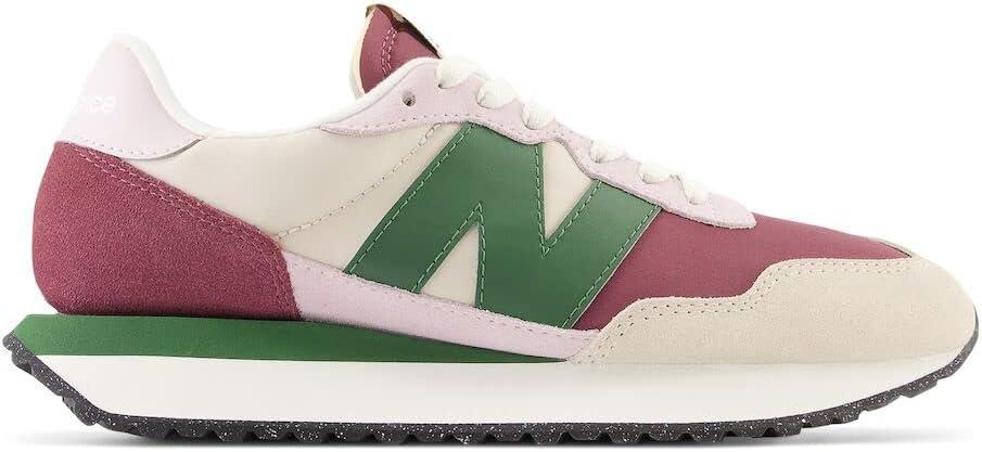 imageNew Balance Womens 237 V1 SneakerWashed BurgundyDecember SkyNori