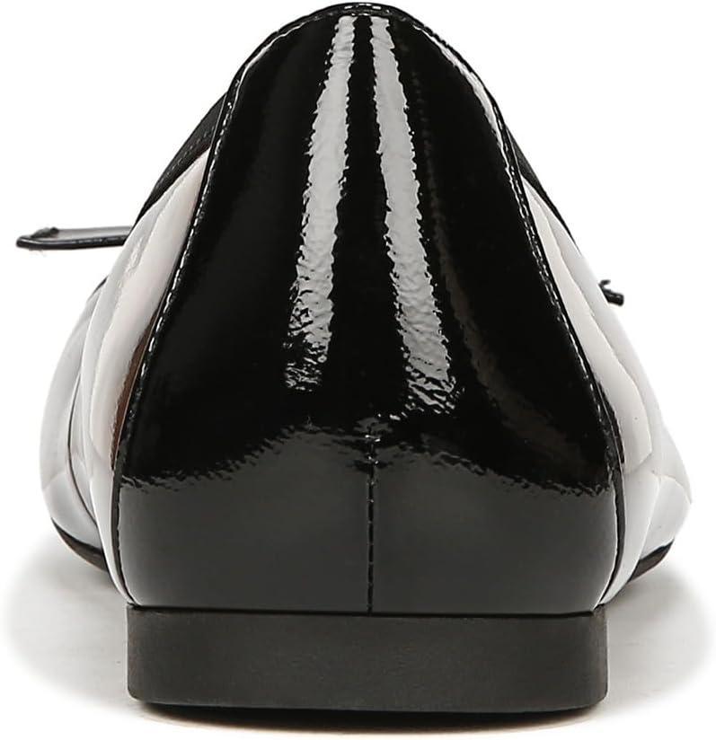 imageVionic Womens Amorie Skimmers Ballet FlatBlack Patent Leopard Leather