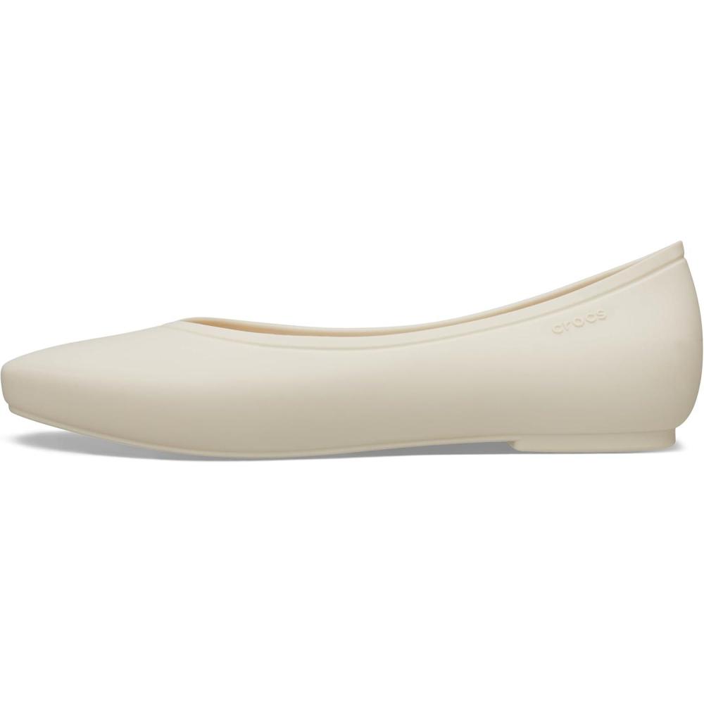 imageCrocs Womens Brooklyn Pointed FlatStucco