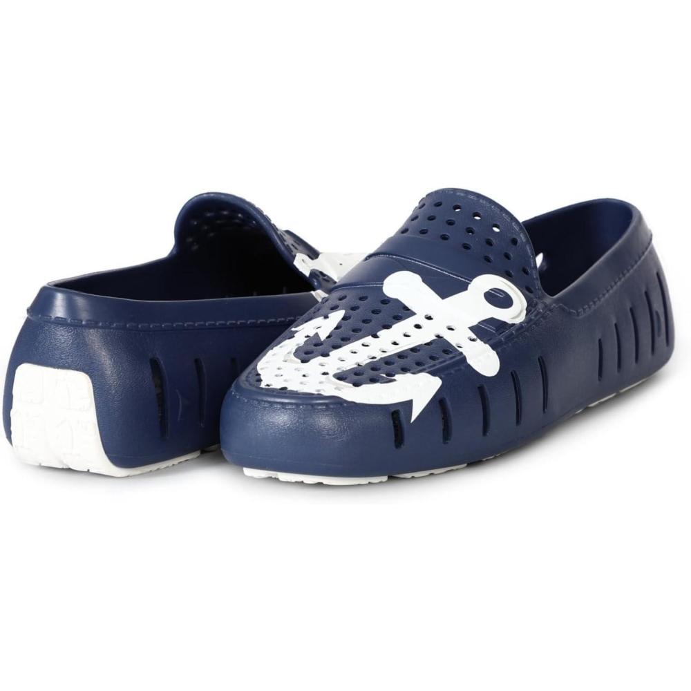 imageFloafers Mens Country Club Driver PrintNavyWhite Anchor