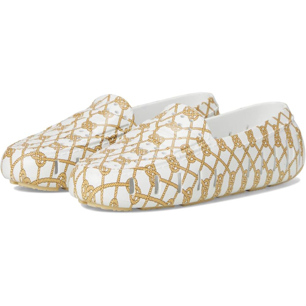 imageFloafers Mens Country Club Driver PrintWhite RopeCream