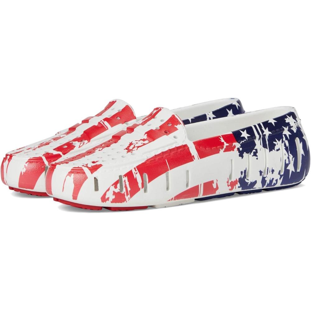 imageFloafers Womens Posh Driver Print Boat ShoeOld Glory