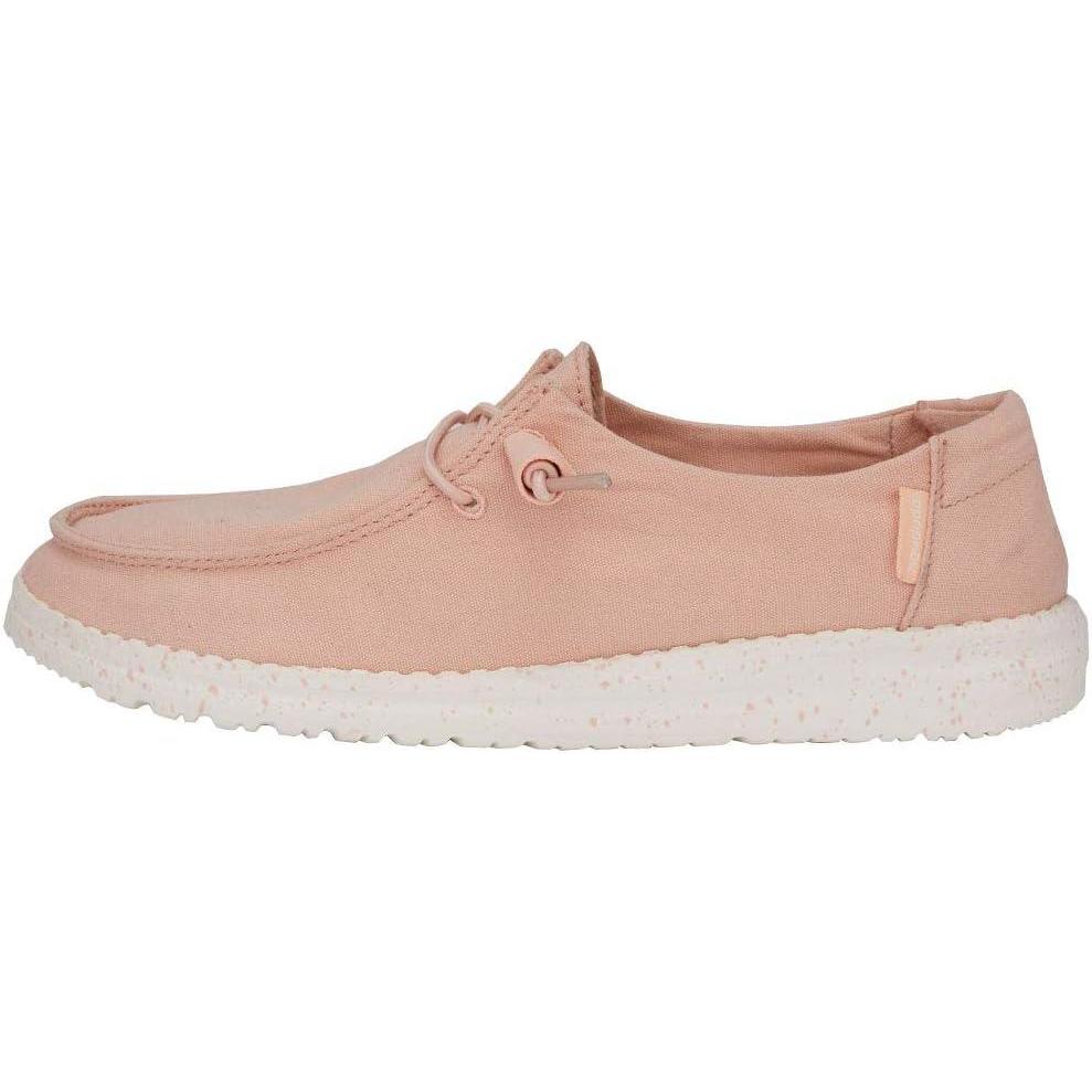 imageHey Dude Womens Lily Multiple Colors Womens Shoes Womens Lace Up Loafers Comfortable ampamp LightWeightAntique Rose