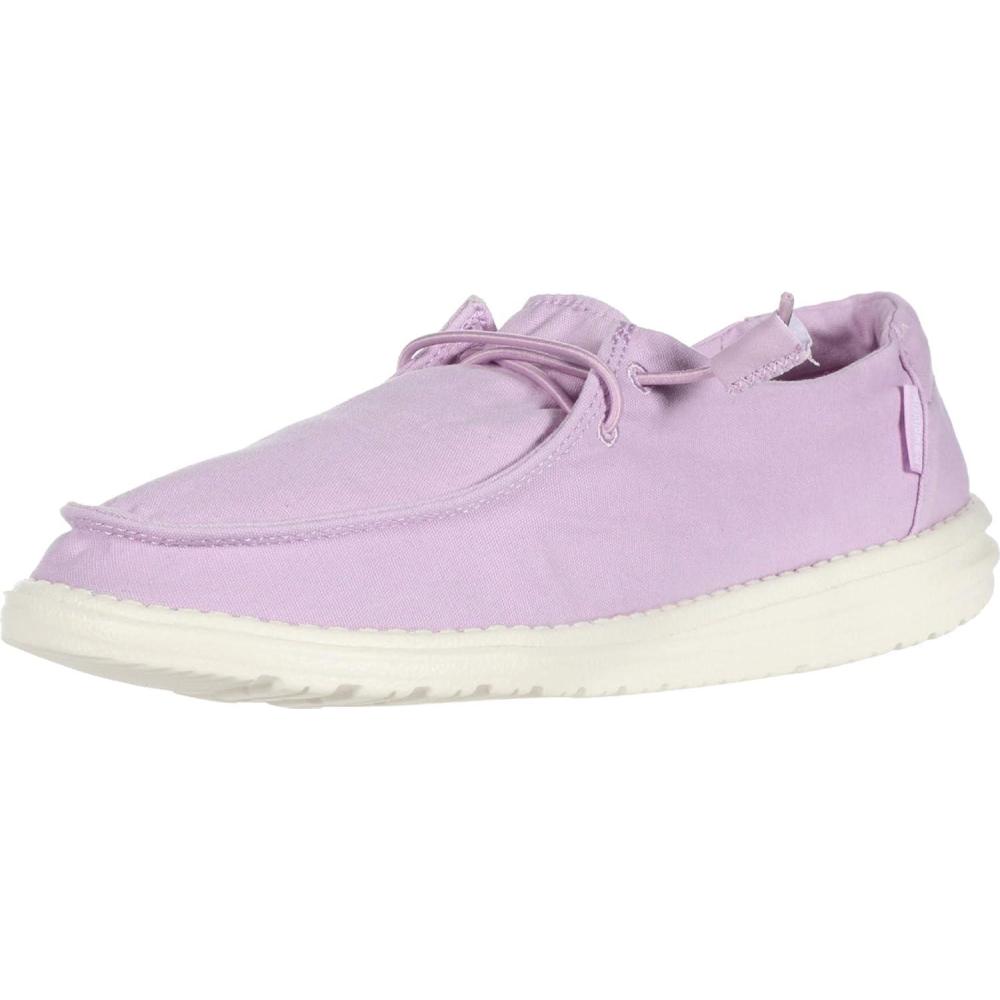 imageHey Dude Womens Lily Multiple Colors Womens Shoes Womens Lace Up Loafers Comfortable ampamp LightWeightLilac