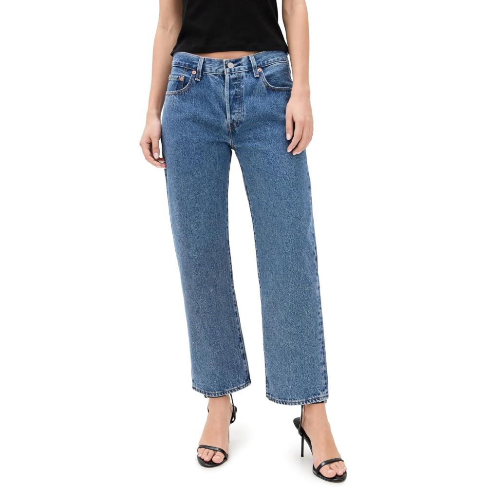 imageLevis Womens 501 90s AnkleShout Out Stone
