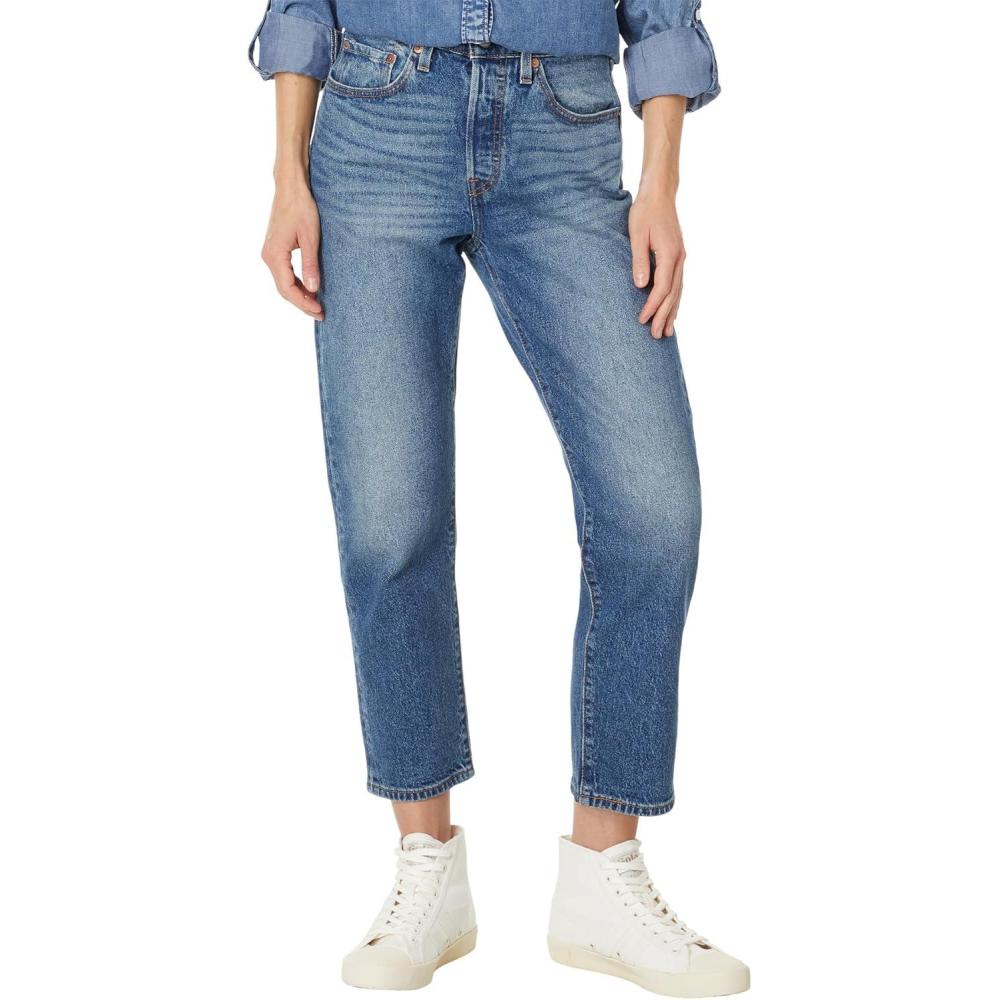 imageLevis Womens 501 CropStand Off
