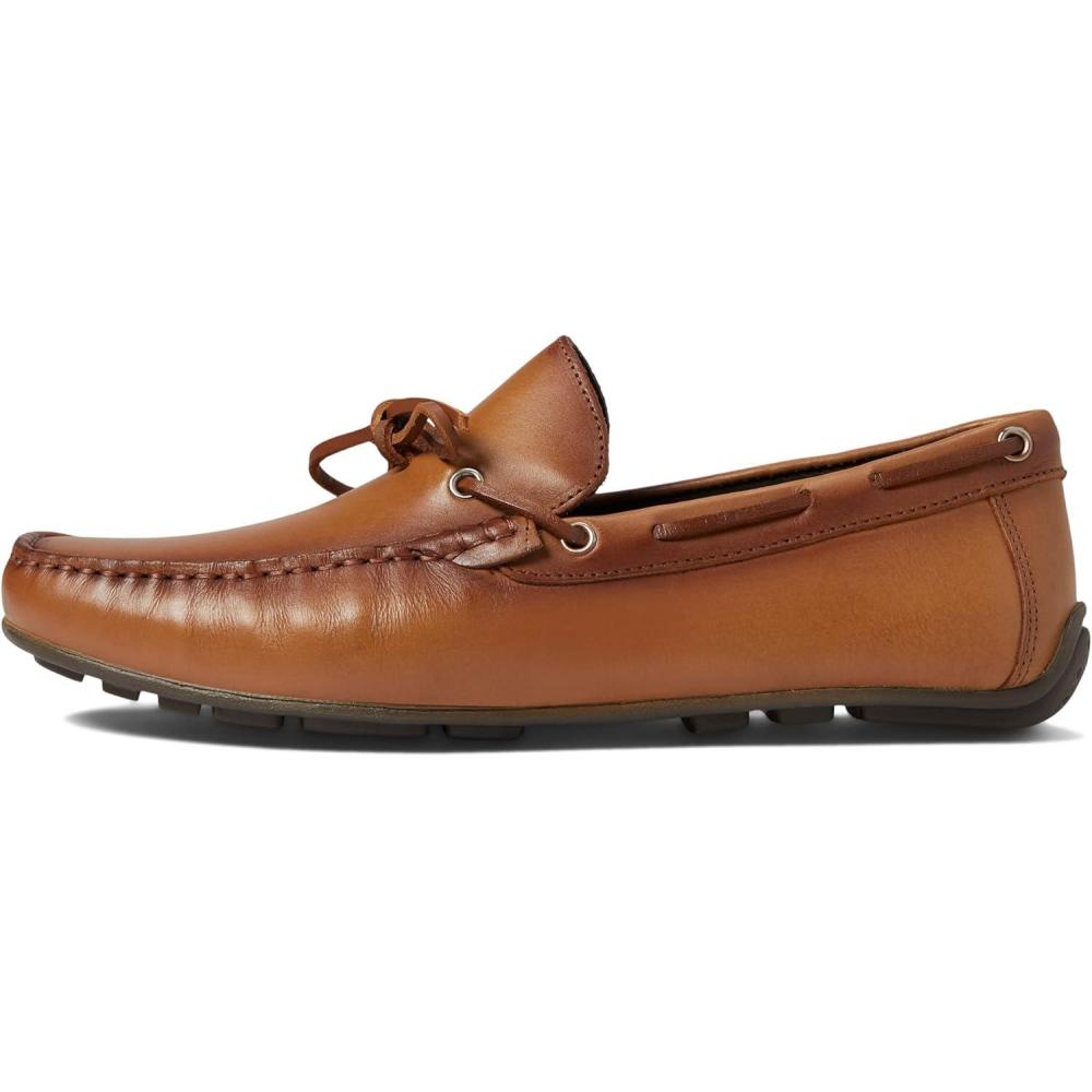imageMens Genuine Leather Casual Slip on TieBow LoafersTan Napa