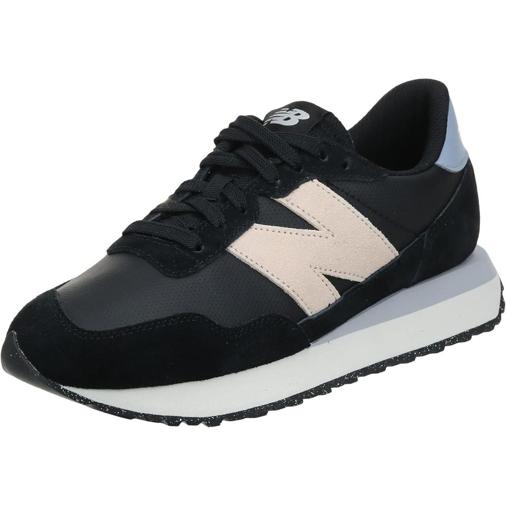 imageNew Balance Womens 237 V1 SneakerBlackVintage Rose