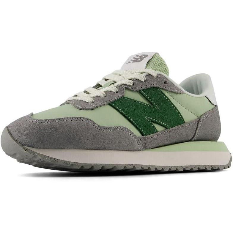 imageNew Balance Womens 237 V1 SneakerGreenGrey