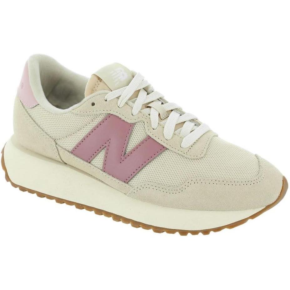 imageNew Balance Womens 237 V1 SneakerSandstoneRosewoodOrb Pink